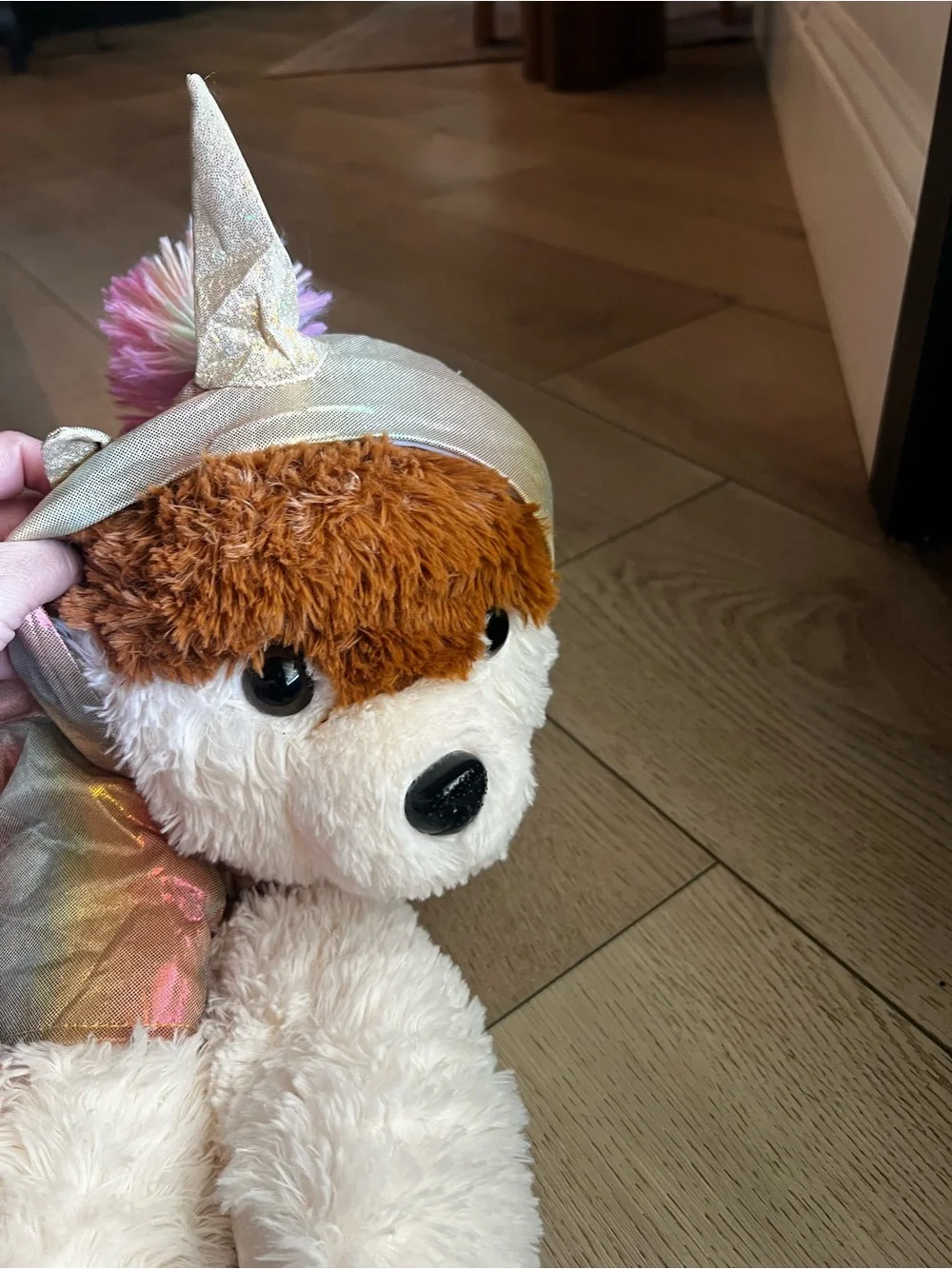 Plush dog with puppies - Multi-Color